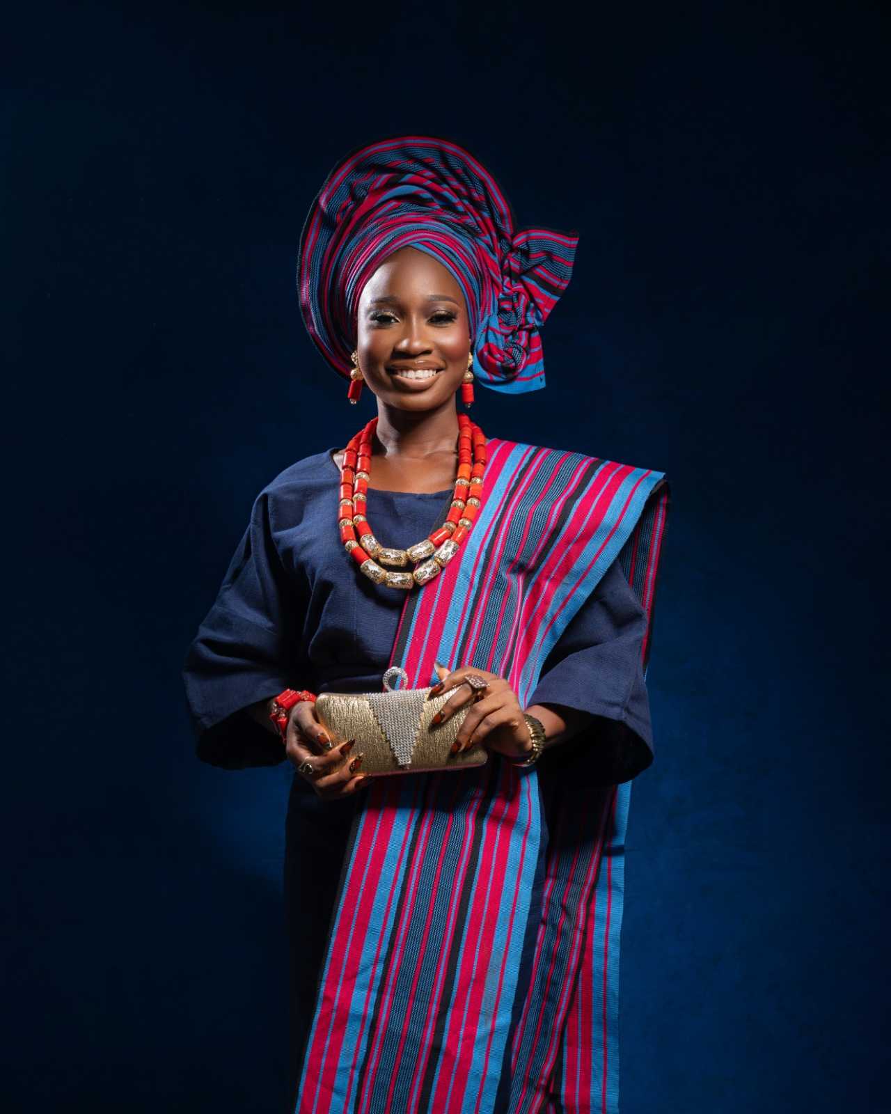 Cultural editorial portrait photographed by DXC Studios