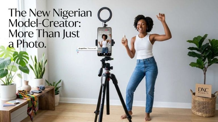 Read more about the article Do Models Need Social Media in 2026? What Nigerian Brands Are Actually Looking For | DXC Models