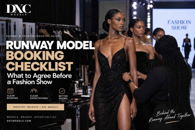 Read more about the article Runway Model Booking Checklist: What to Agree Before a Fashion Show