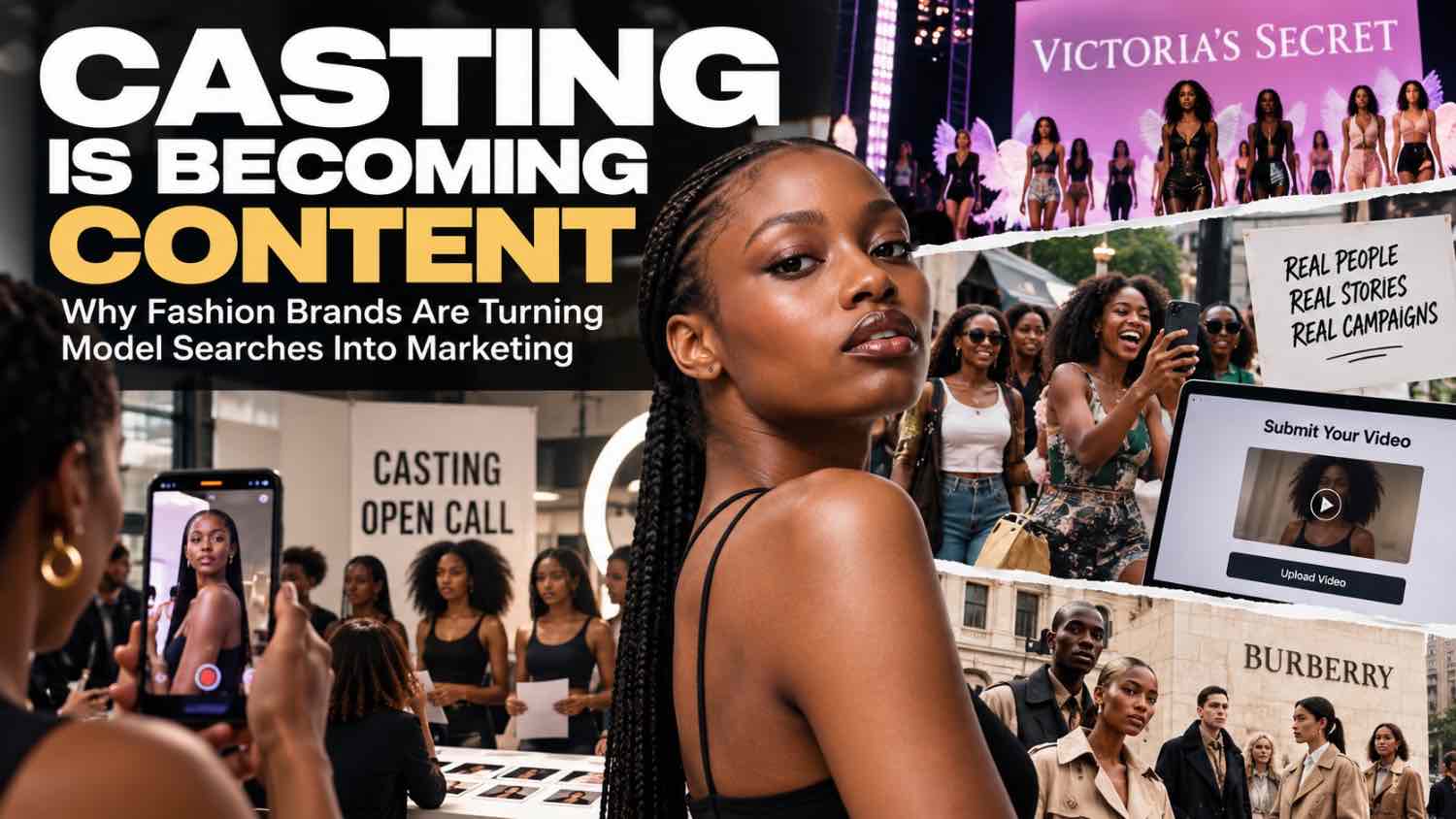 Read more about the article Casting Is Becoming Content: Why Fashion Brands Are Turning Model Searches Into Marketing