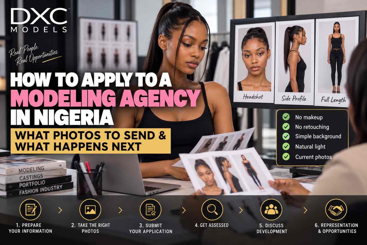 You are currently viewing How to Apply to a Modeling Agency in Nigeria: What Photos to Send & What Happens Next