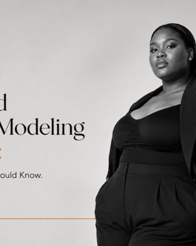 Confident curve model preparing for plus-size modeling opportunities in Lagos Nigeria